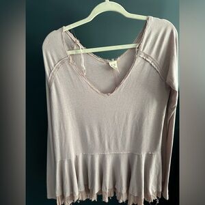 Free people baby doll shirt size small